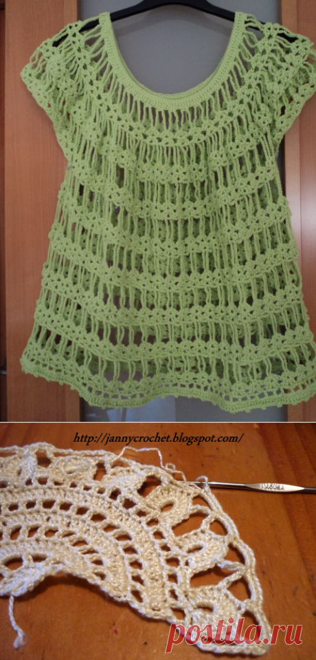Como hacer blusas tejidas a crochet paso a paso - Imagui