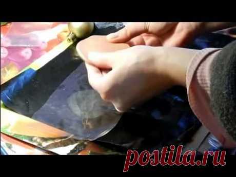 Молд для лепестка розы своими руками \ Mold making