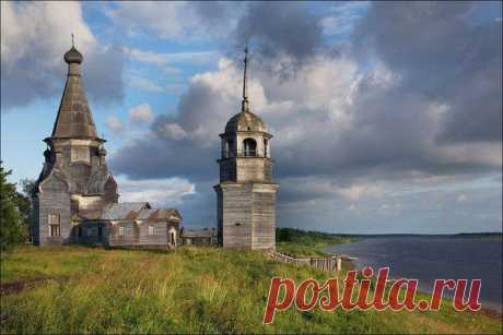 Дер. Пияла на р. Онега, Вознесенская церобласть. / Удивительное искусство