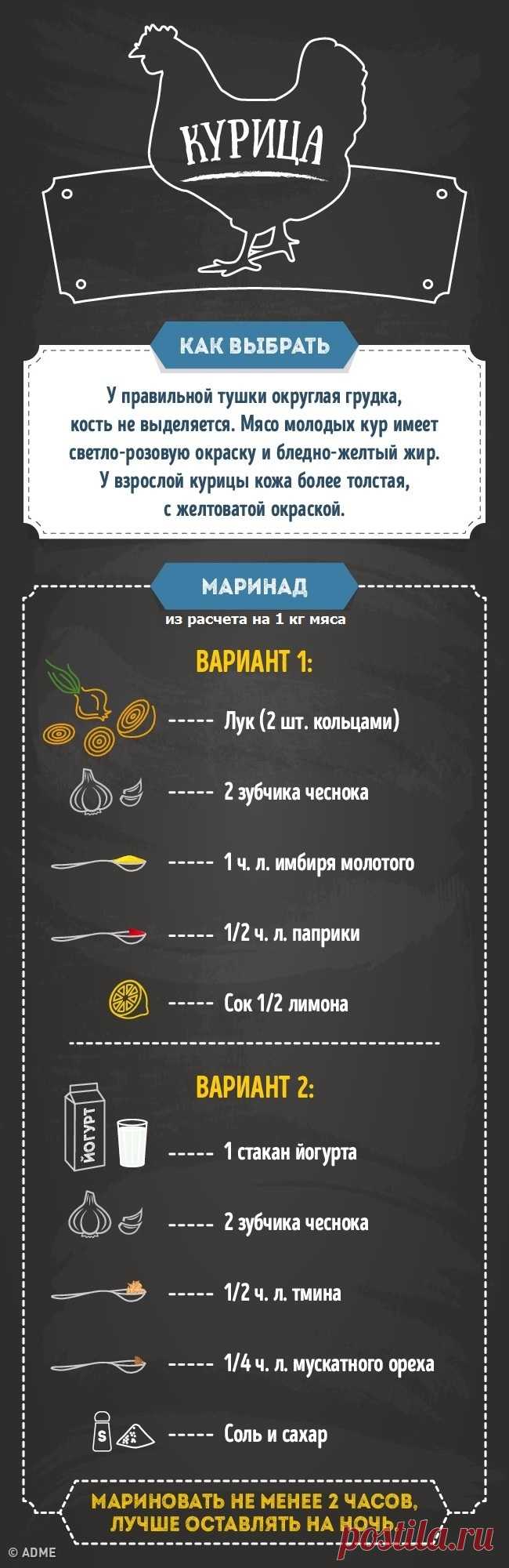 Гид по приготовлению блюд из курицы