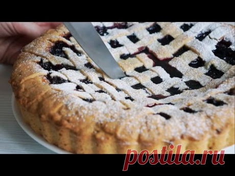 Ягодный пирог с начинкой из варенья и замороженных ягод| начинки для пирогов - YouTube