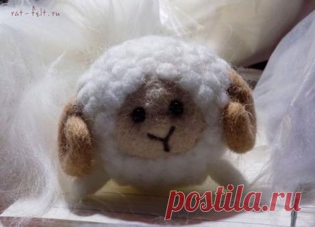 Как привалять шерсть овечке | Rat-Felt.ru