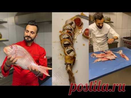 fantastic seafood recipe. (New video)  By chef faruk GEZEN