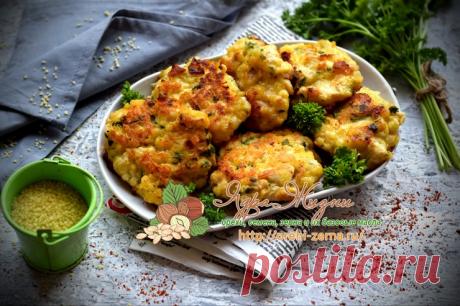 Куриные котлеты с кус-кусом: фото рецепт в домашних условиях