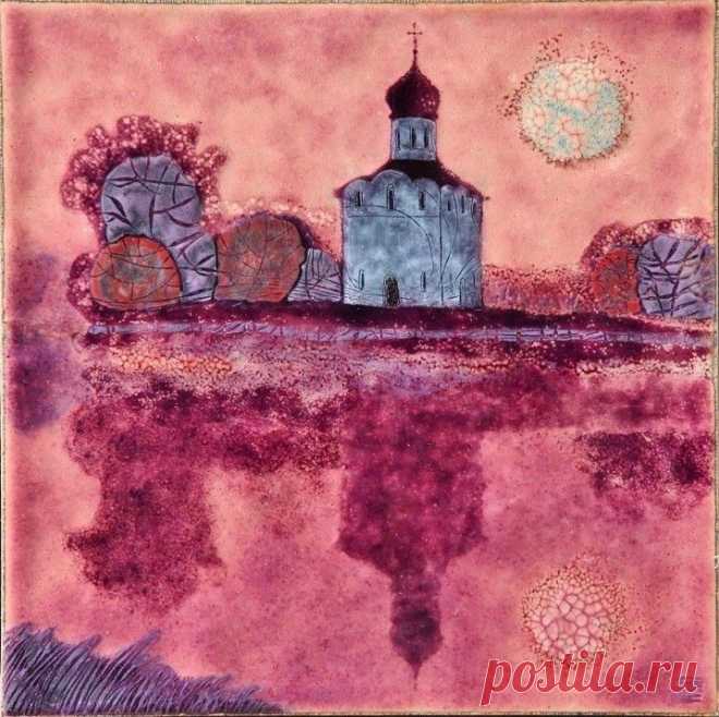 ЭМАЛИ - Сахарова Елена эмаль керамика украшения