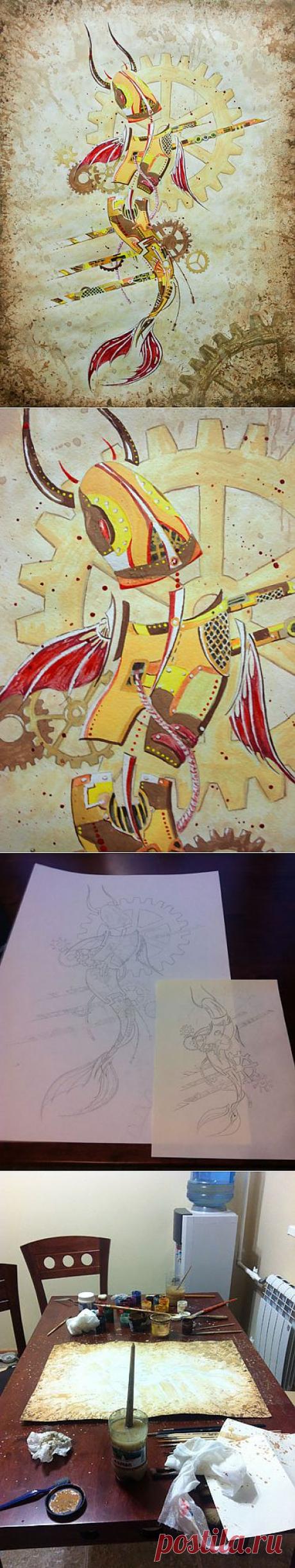 Буль. Скрип. Вжих. - Рыба -&gt; Demiart