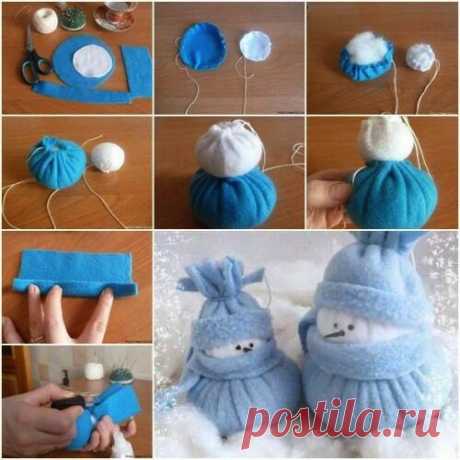 Множество идей снеговиков — Сделай сам, идеи для творчества - DIY Ideas