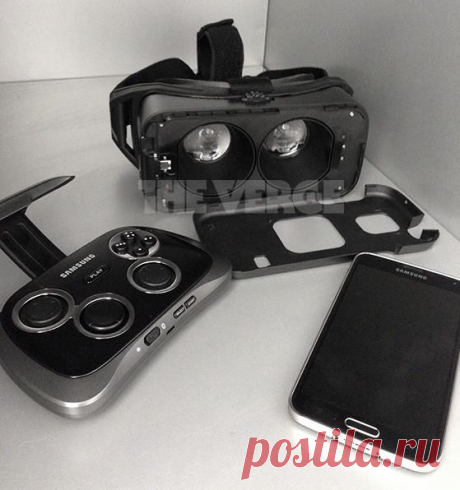 MobileDevice — Шлем виртуальной реальности Samsung Project Moonlight засветился на