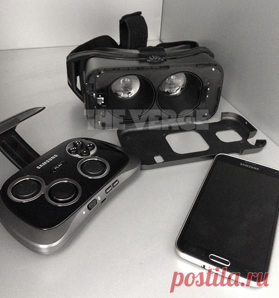 MobileDevice — Шлем виртуальной реальности Samsung Project Moonlight засветился на