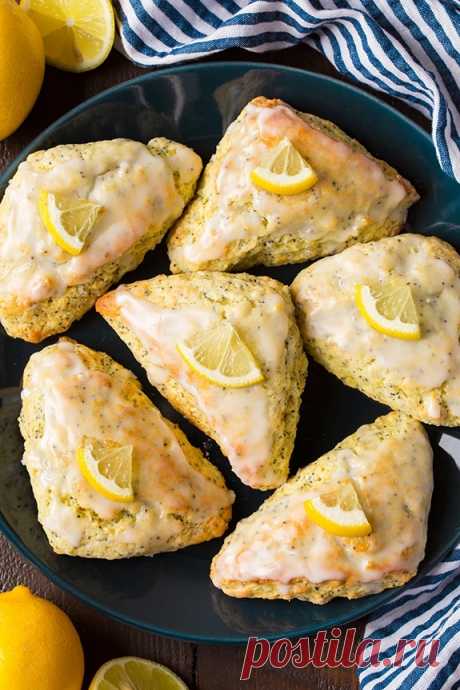 Аппетитные лимонные булочки с маком