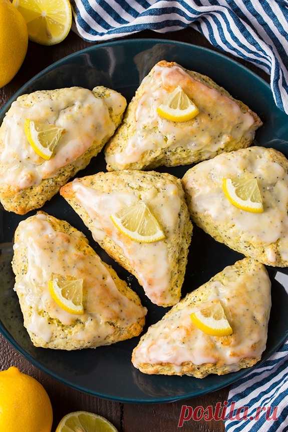 Аппетитные лимонные булочки с маком