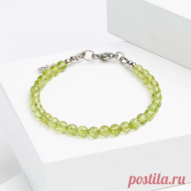 2.190 р-Купить Браслет хризолит США (биж. сплав, сталь хир.) 5 мм 17 см (+3 см) Доставка по всему миру! Заходи и покупай сейчас! | Интернет-магазин Минерал Маркет - 454687