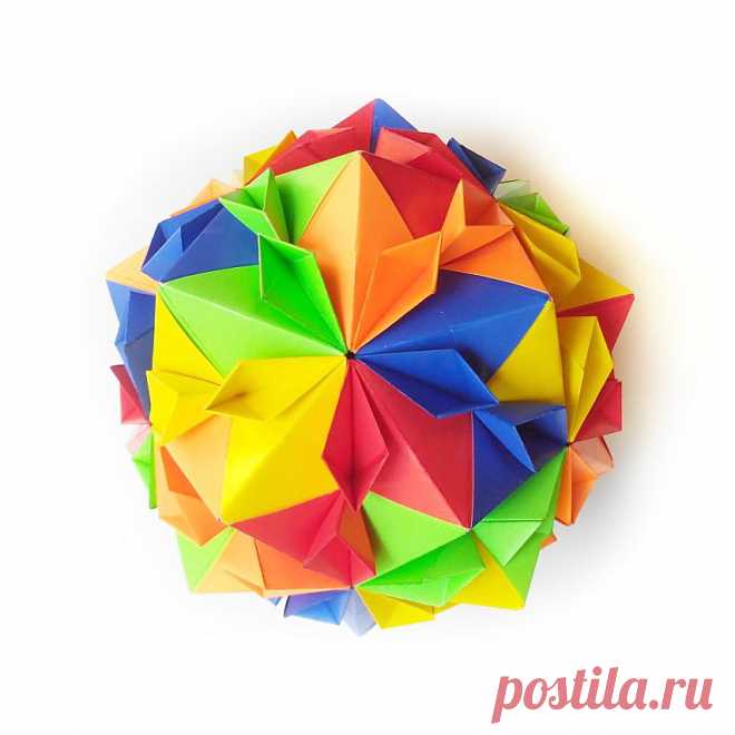 Кусудама своими руками. Схемы, идеи и мастер-классы