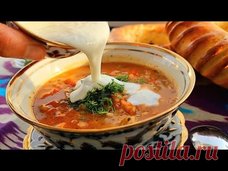 Жареный Суп! Потрясающая Узбекская Мастава