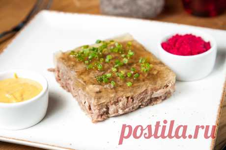 Холодец из говядины с хреном и горчицей - пошаговый рецепт с фото - как приготовить, ингредиенты, состав, время приготовления - Леди Mail.Ru