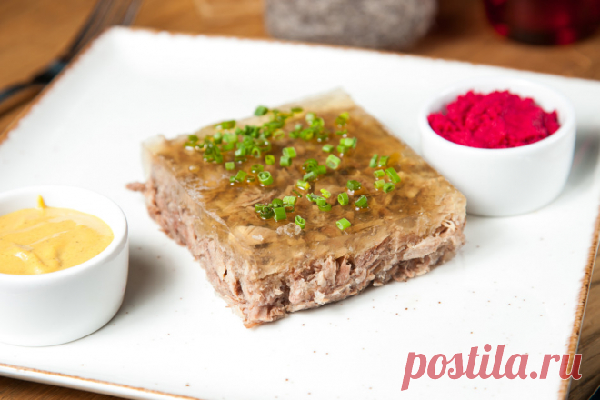 Холодец из говядины с хреном и горчицей - пошаговый рецепт с фото - как приготовить, ингредиенты, состав, время приготовления - Леди Mail.Ru