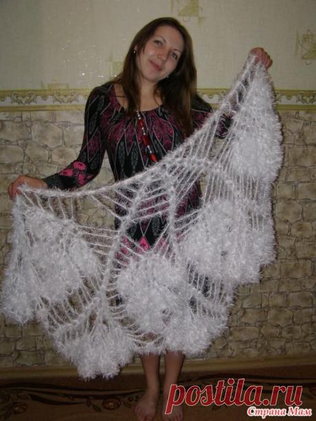 Шаль из травки - Вязание - Страна Мам