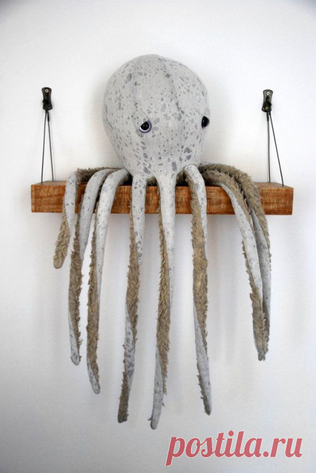 (1) S*A*L*E OverSized Handmade Plush-Octopus Stuffed Animal// Eco-Friendl…