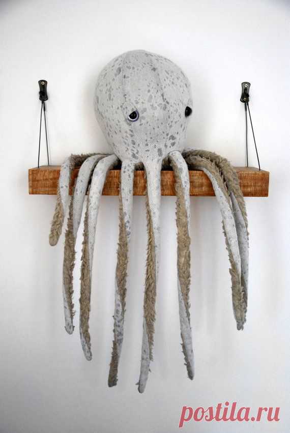 (1) S*A*L*E OverSized Handmade Plush-Octopus Stuffed Animal// Eco-Friendl…