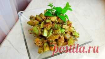 Кабачки с ореховым соусом - пошаговый рецепт с фото на Повар.ру