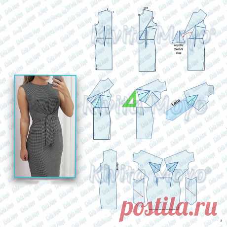 Моделирование блузок и верха платьев — DIYIdeas