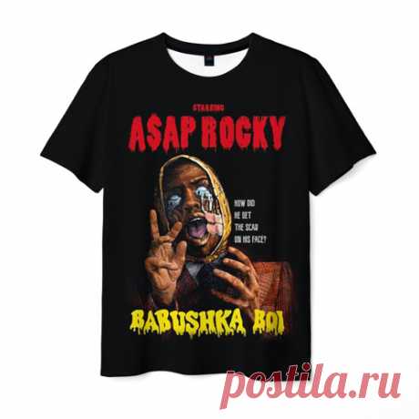 Мужская футболка 3D "BABUSHKA BOI"