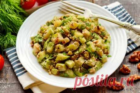 Жареные кабачки по-грузински – настоящее объедение с кавказским вкусом - БУДЕТ ВКУСНО! - медиаплатформа МирТесен