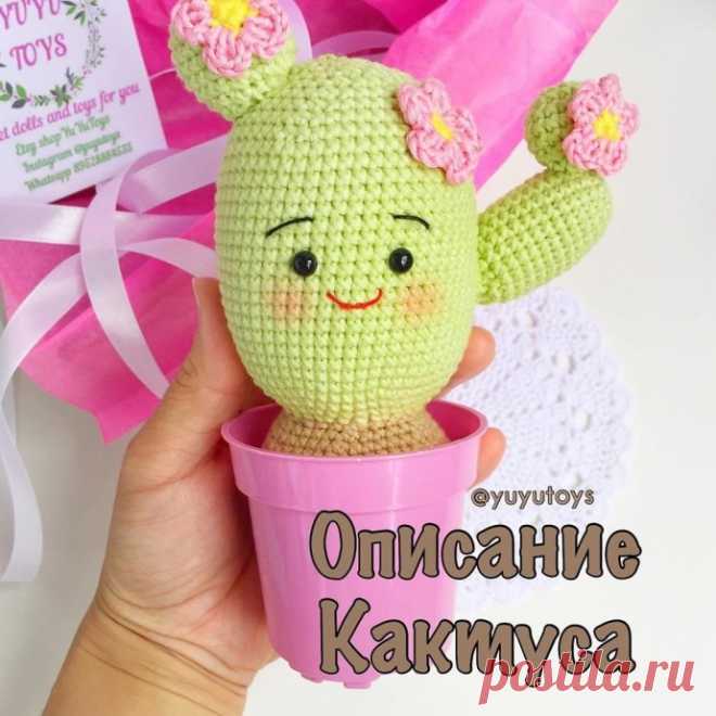 Вязаный кактус