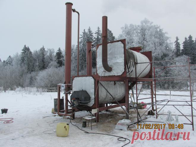 Установка по переработке отработки в дизельку.