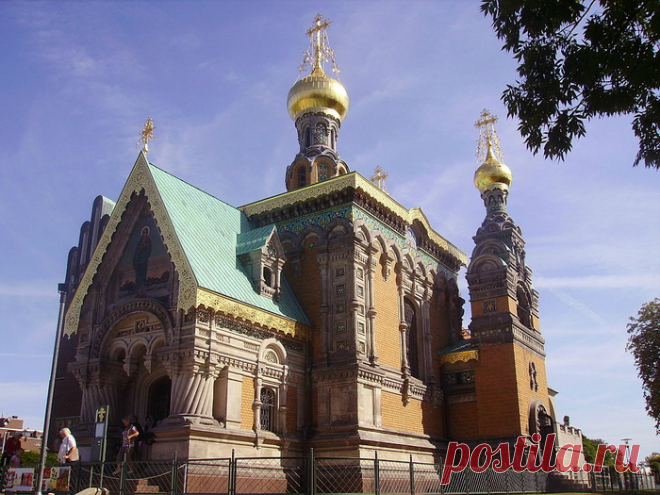 Церковь Марии Магдалины в Дармштадте, Германия