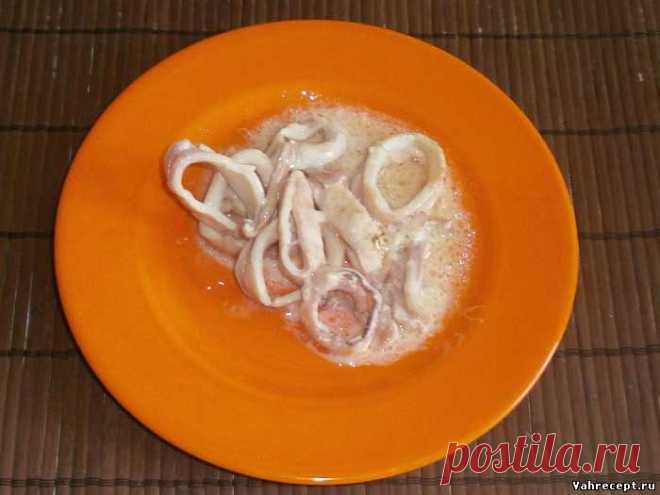 Тушёный кальмар - Пошаговый рецепт с фото - Из морепродуктов