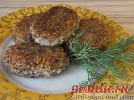 Рецепт: Котлеты из гречневой каши с картофелем на RussianFood.com