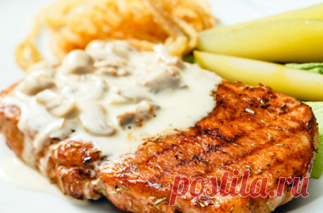 Классический грибной соус к мясу