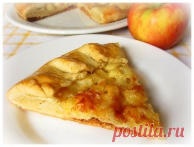 Яблочно-луковая галета