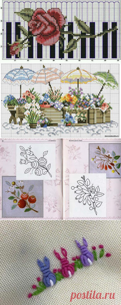 KUFER с художественным ремеслом: мини-вышивка - узоры