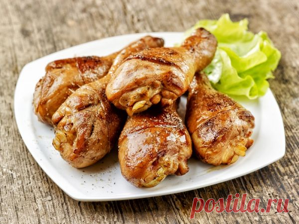 Как приготовить куриные голени »