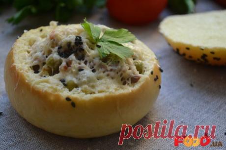 Съедобная тарелка с рагу