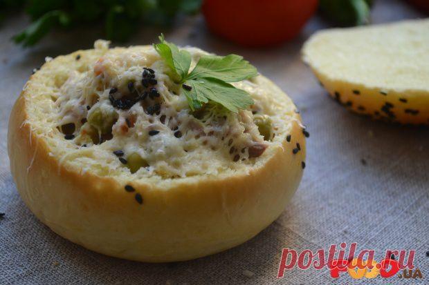 Съедобная тарелка с рагу