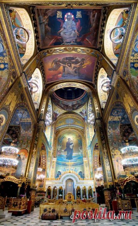 Cathedral of St. Vladimir Kiev Ukraine Viktor Vasnetsov Apollinary Vasnetsov interior sublime architecture |  Pinterest • Всемирный каталог идей