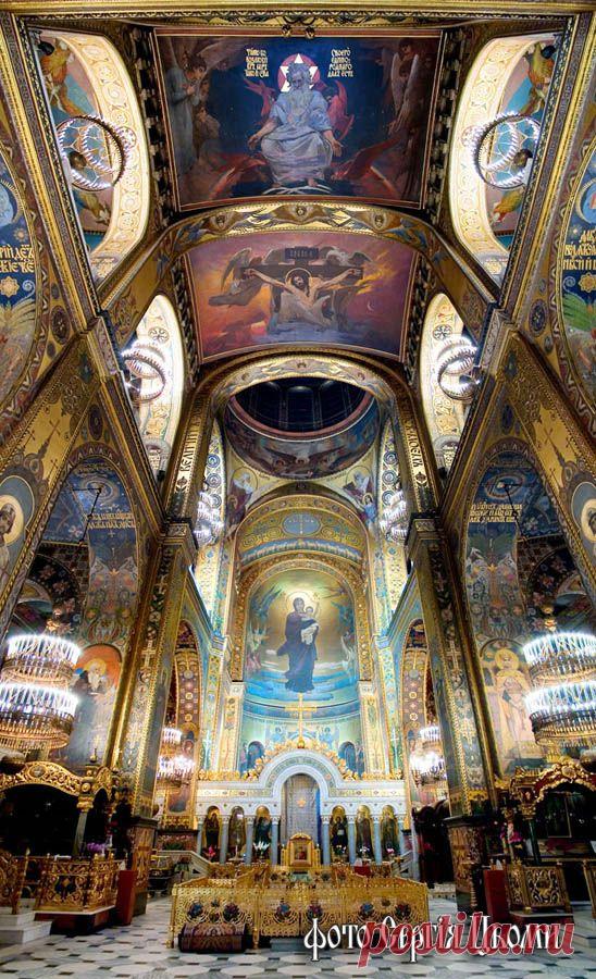Cathedral of St. Vladimir Kiev Ukraine Viktor Vasnetsov Apollinary Vasnetsov interior sublime architecture |  Pinterest • Всемирный каталог идей