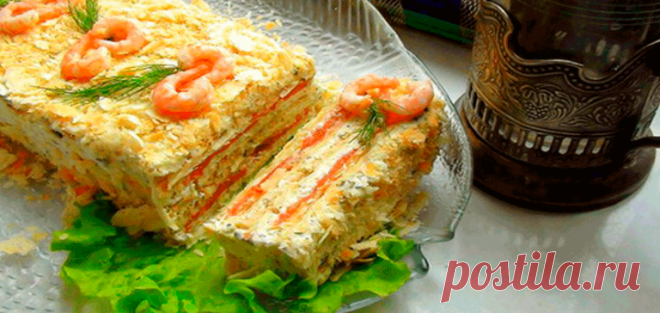 9 рецептов вкусных закусок. 
9 рецептов вкусных закусок. Пригодится на любой праздник
Для встречи праздника нужны самые разнообразные закуски на столе. Это и салаты, и холодец, и закусочные торты и многое другое. Выбираем любимы…