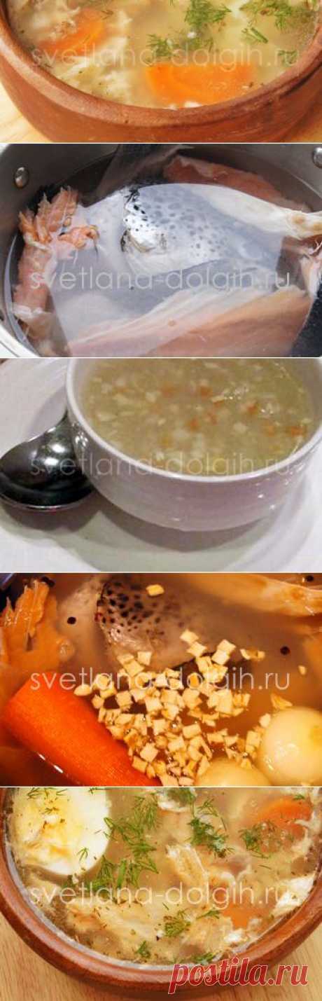 Диетическая уха с саламуром от Васильича «У каждого рыбака ушица своя…»