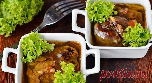 Куриная печень в желе. Рецепты блюд из печени