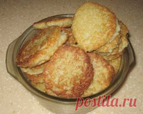 Драники с мясом.