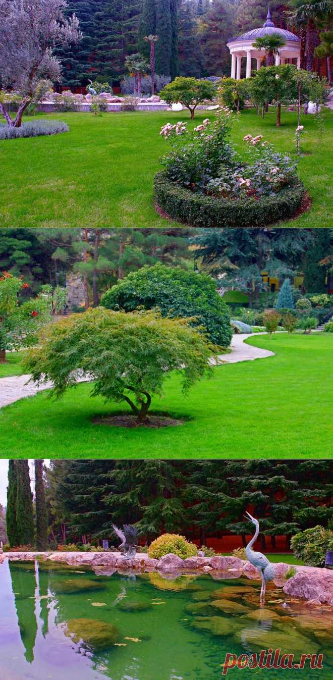 Парк «Парадиз» - райский уголок. Партенит, Крым..