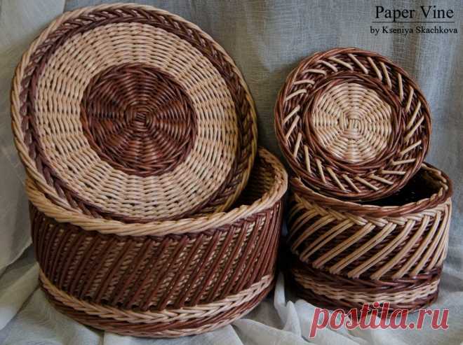 Очень необычный красивый узор. Плетение из бумаги. МК | oblacco
