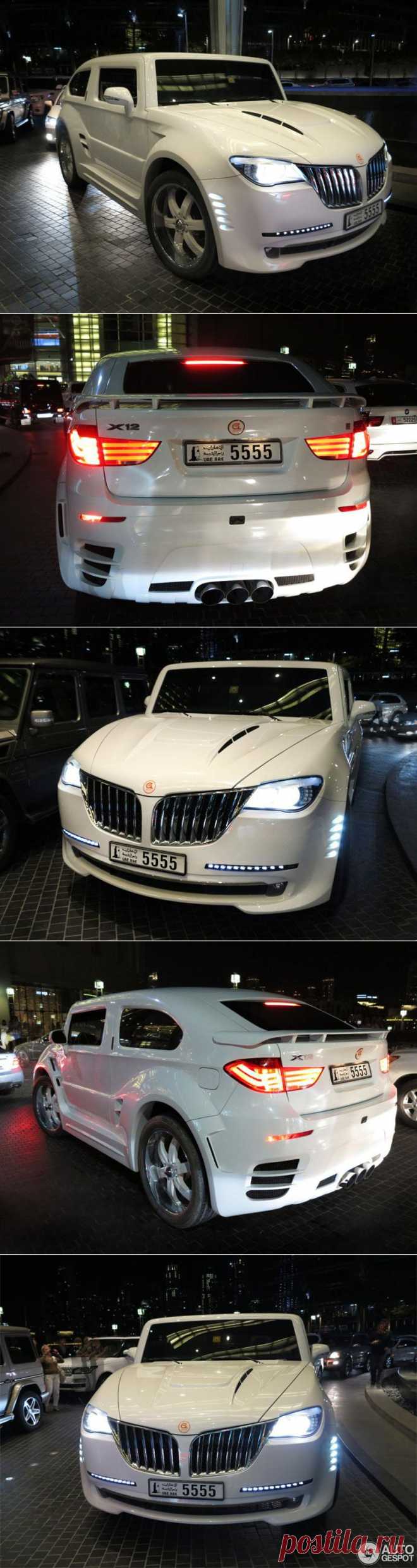 Gulf Lotus X12: Арабский мутант BMW X6 и Hummer — Воротила