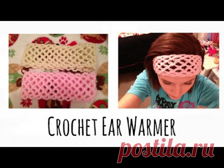 Crochet Ear Warmer Tutorial (EASY)