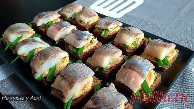 прекрасная закуска с селёдкой