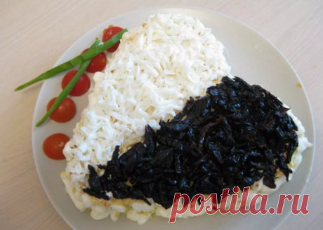 Рецепт: Салат &quot;Негреско&quot; | Едим вместе | Яндекс Дзен